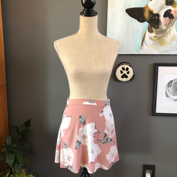 Rosy Floral Skirt - Picture 5 of 8